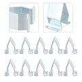 10 X Metal Trim Panel Clips Seat 16mm Boot Tailgate For Interior