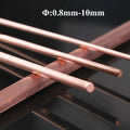 Pure Copper Round Rod 0.8-10mm