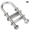 Stainless Steel Boat Tie Down U Bolt For Reliable Performance In Water