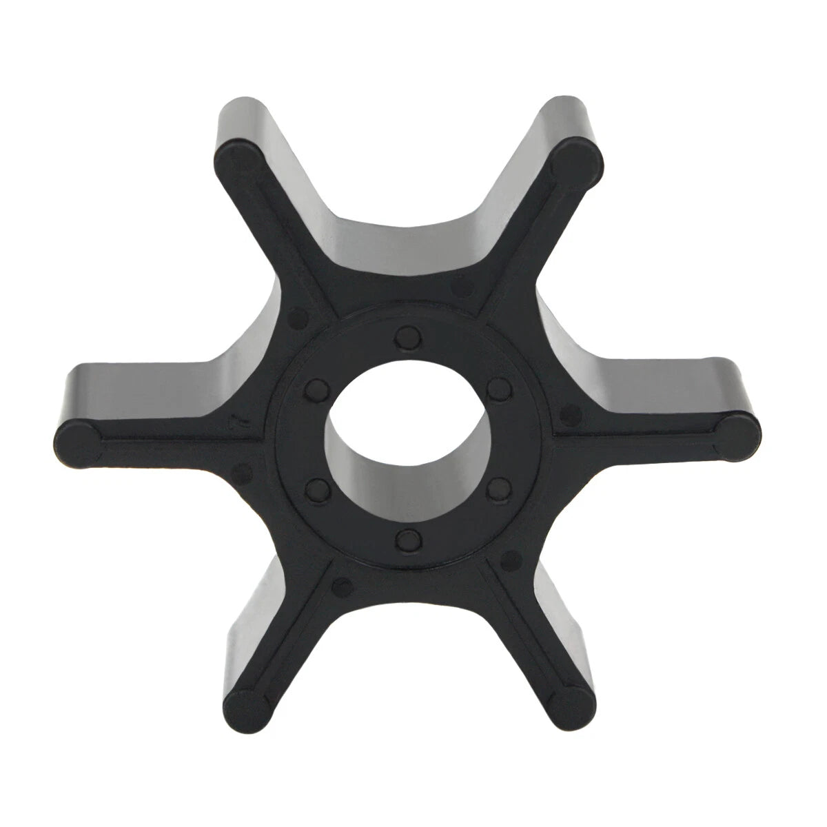 Water Pump Impeller with Key for Suzuki 2/4-Stroke 2-8HP Models