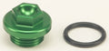 Works Oil Filler Plug Green – Fits Kawasaki Kx250f 2004-2013 Offroad