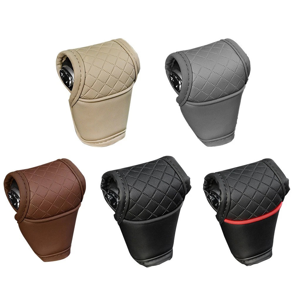 Easy Installation And Full Protection With This Pu Leather Shifter