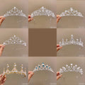 Sparkling Rhinestone Crown Tiara Headband