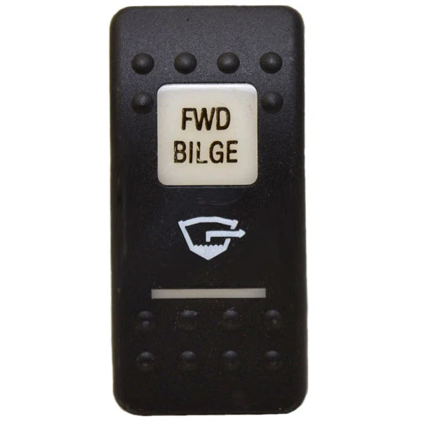 Carling Boat Rocker Switch Cover | Forward Bilge 1 X 1 7/8 Inch