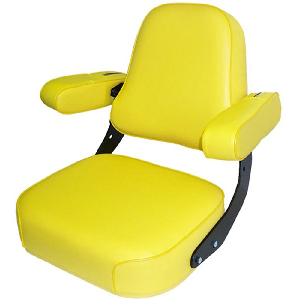 Custom Yellow Seat Assembly Fits John Deere Tractors / Combines