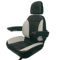 445000bg One New Aftermarket Premium Hd Vinyl High Back Seat Black