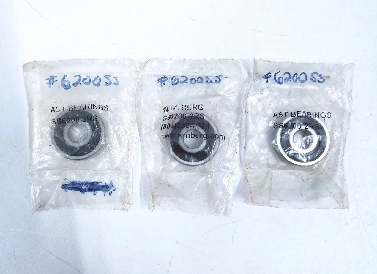 Ast 6200ss, Ball Bearing - 3 Pack
