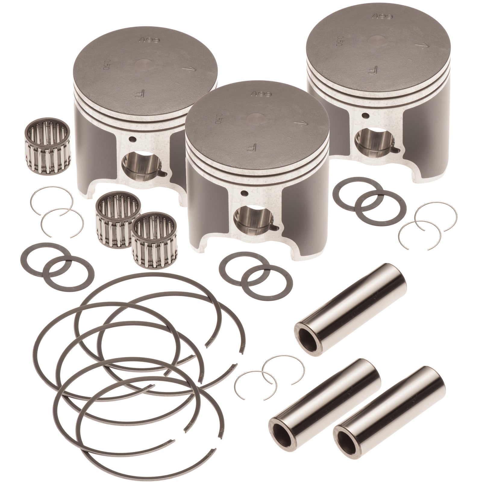 Yamaha Triple Piston Kit 1200 1200R Power Valve .50MM Over by Yamaha