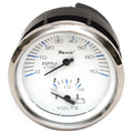 Faria Boat Multifunction Gauge Chesapeake White SS 3 1/4 Inch by Faria