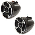 Malibu Boat Tower Speakers REV10 Black by Wet Sounds