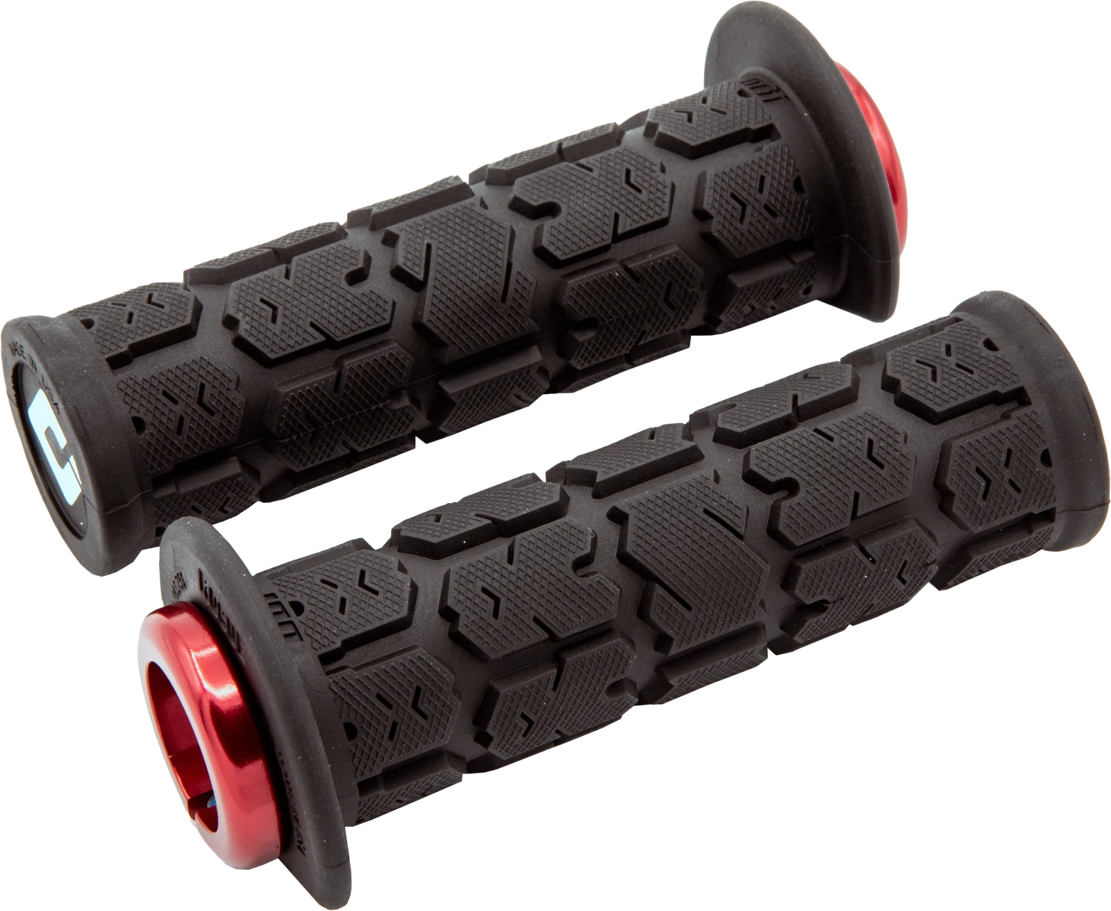 Odi Rogue Lockon Atv/utv Grip 125mm Black/red For Handlebars &
