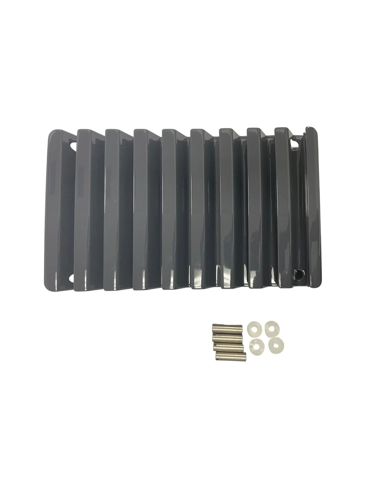 Flow Grill Ventilation Louver / Frame 11 1/4" X 6 3/4″ Grey, New