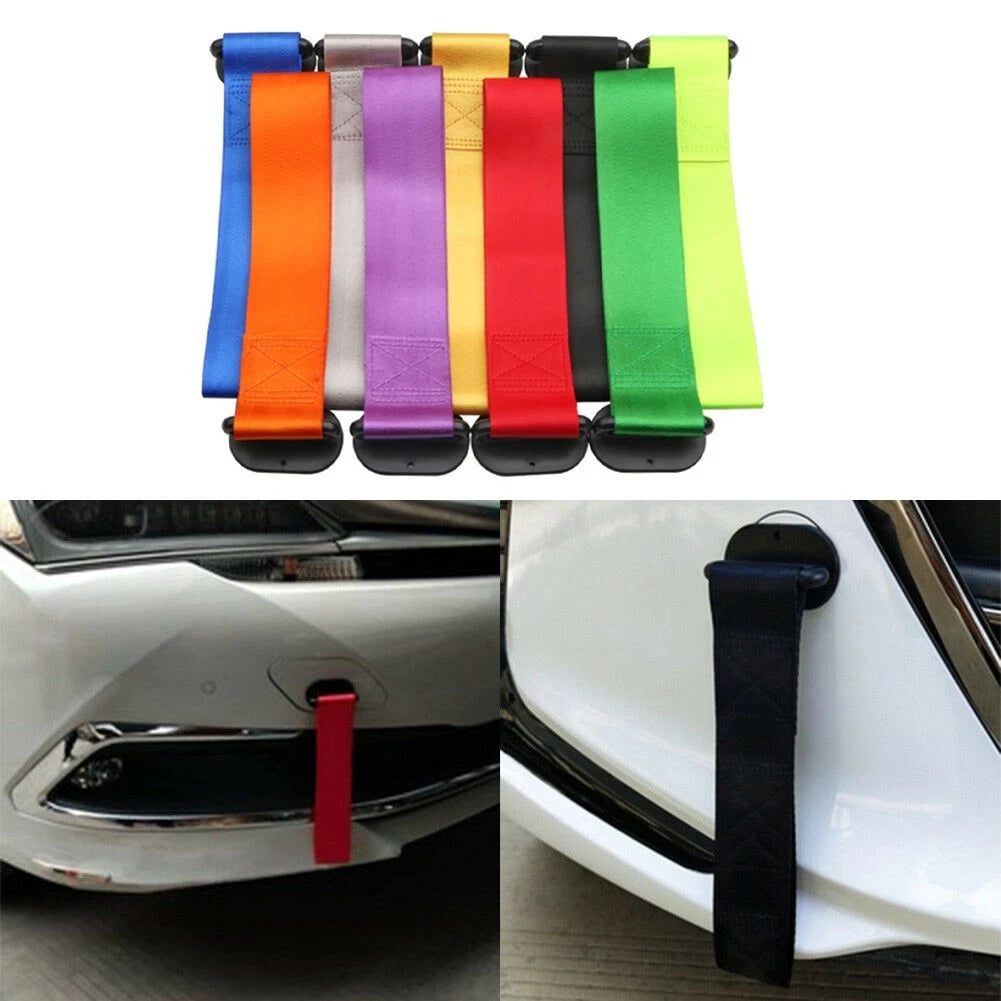 Safety Colored Ribbon Towing Strap For All Vehicles | Hook & Hull Co