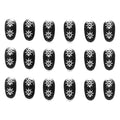 Boat Raised Switch Stickers | Nav Light / Anchor Black (Set Of 18)