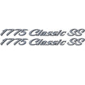 Lund Boat Emblem Decal Sticker 1775 Classic SS Gray Pair by Lund