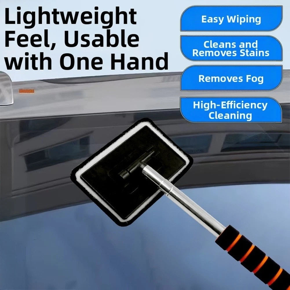Stainless Steel Car Wiper With Telescopic Handle And Rotatable 180