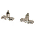 Boat Wakeboard Tower Mounts 70 Degree Stainless Steel by Cobalt