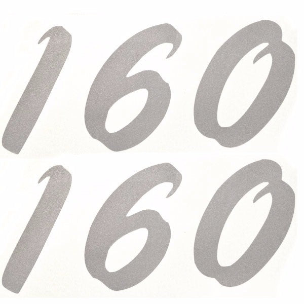 Premier Pontoons Boat Decal 30000405 | 5 1/2 x 2 1/2 Inch (Pair) by Premier Pontoons