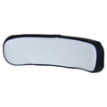 Amss7315 Backrest Cushion, Black And White Vinyl