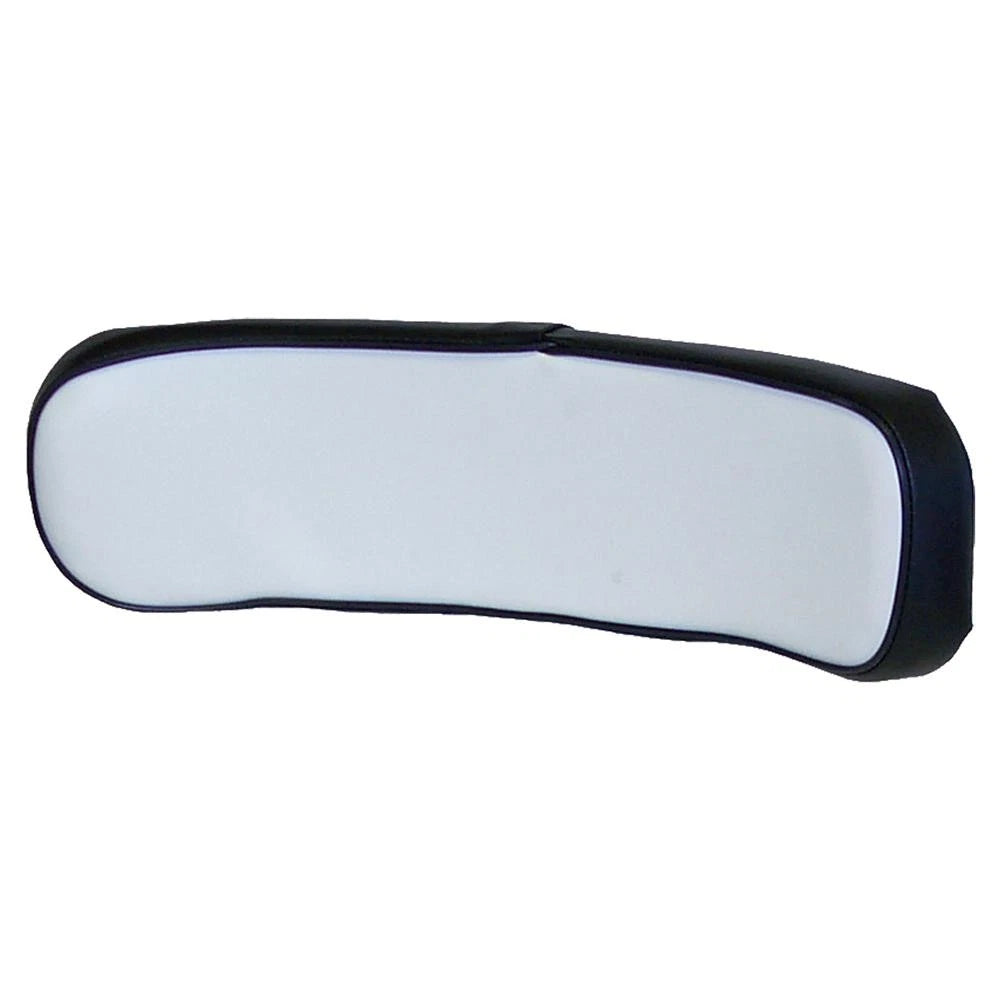 Amss7315 Backrest Cushion, Black And White Vinyl