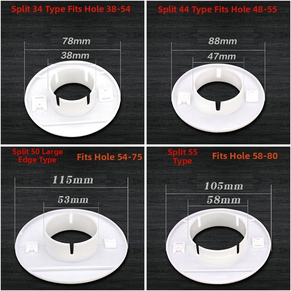 Decorative Wall Cover for AC Pipe Holes