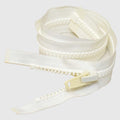 YKK Boat Double Pull Zipper #10 White 32 x 1 3/8 Inch by YKK