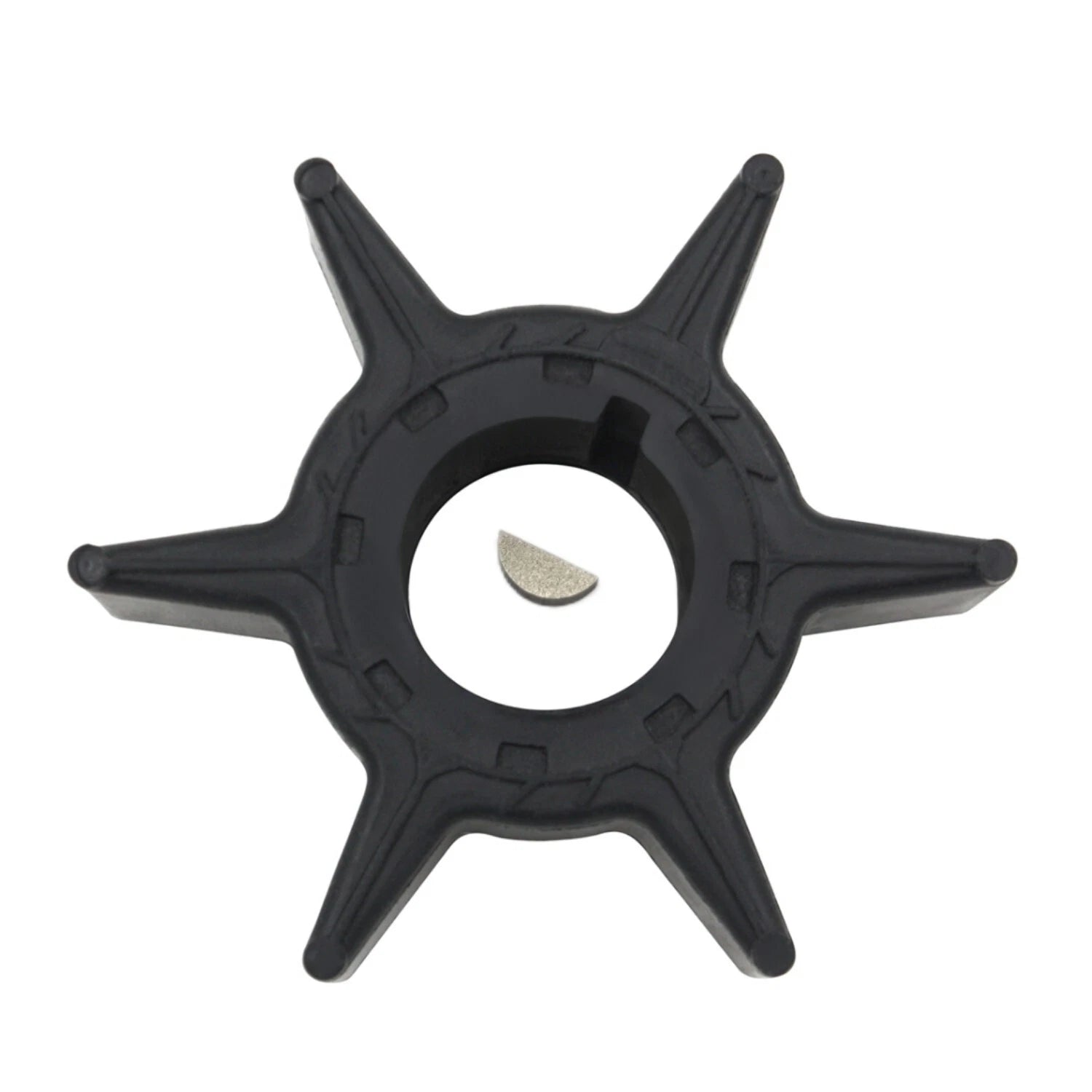 Water Pump Impeller &Amp; Key 6h4-44352-00 For Yamaha 25 30 40 Hp