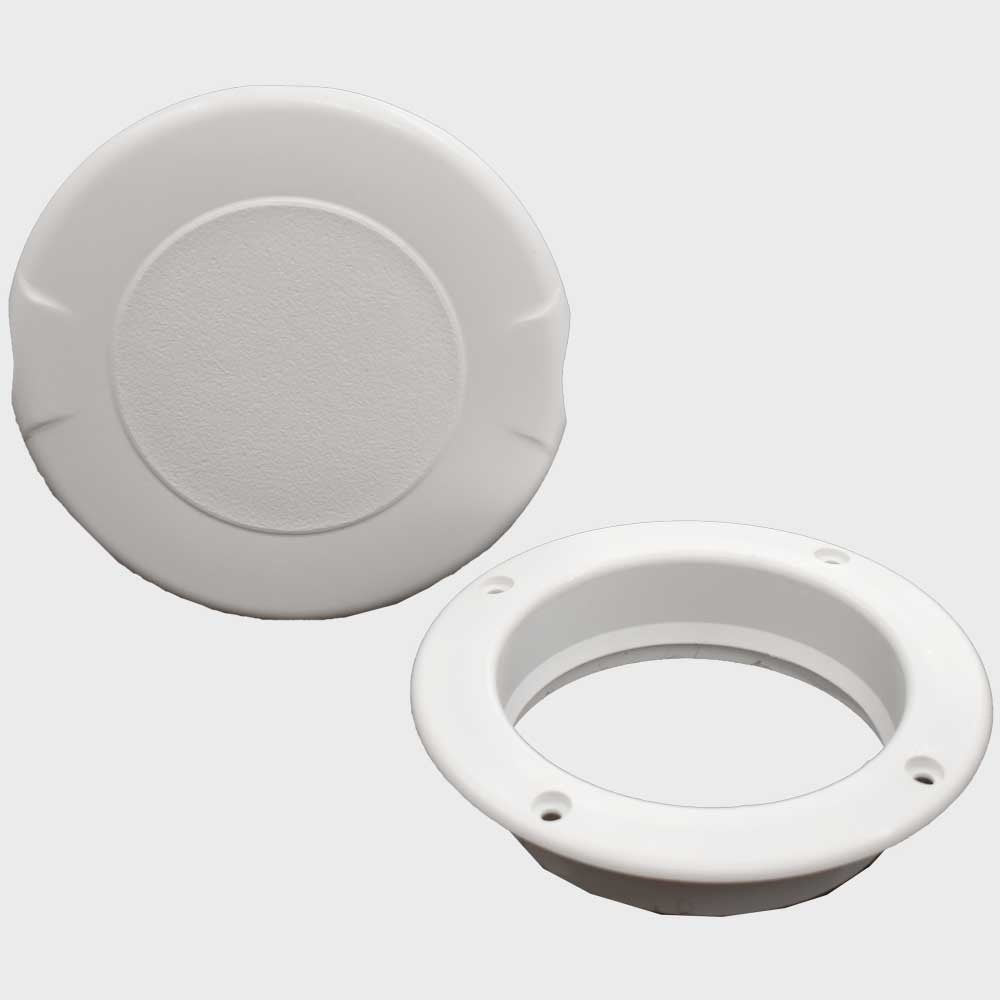 Innovative Marine Boat Access Plate 4 Inch Polar White by Innovative Marine