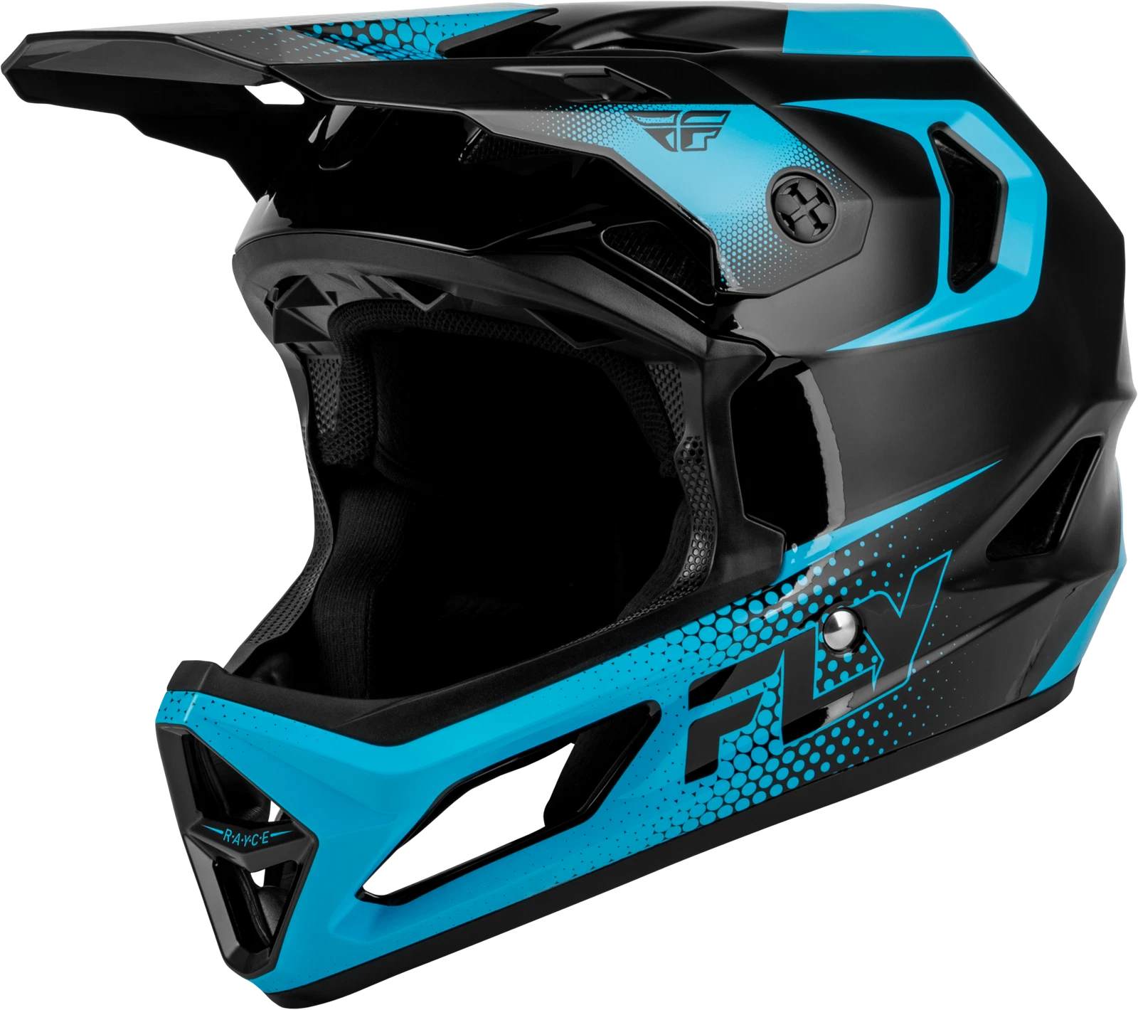 Fly Racing Rayce Sonar Bicycle Helmet Medium Off-road Black Electric