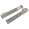 Cobalt Boat Transition Caps | A36 Swim Platform Stainless (Set of 2)Op