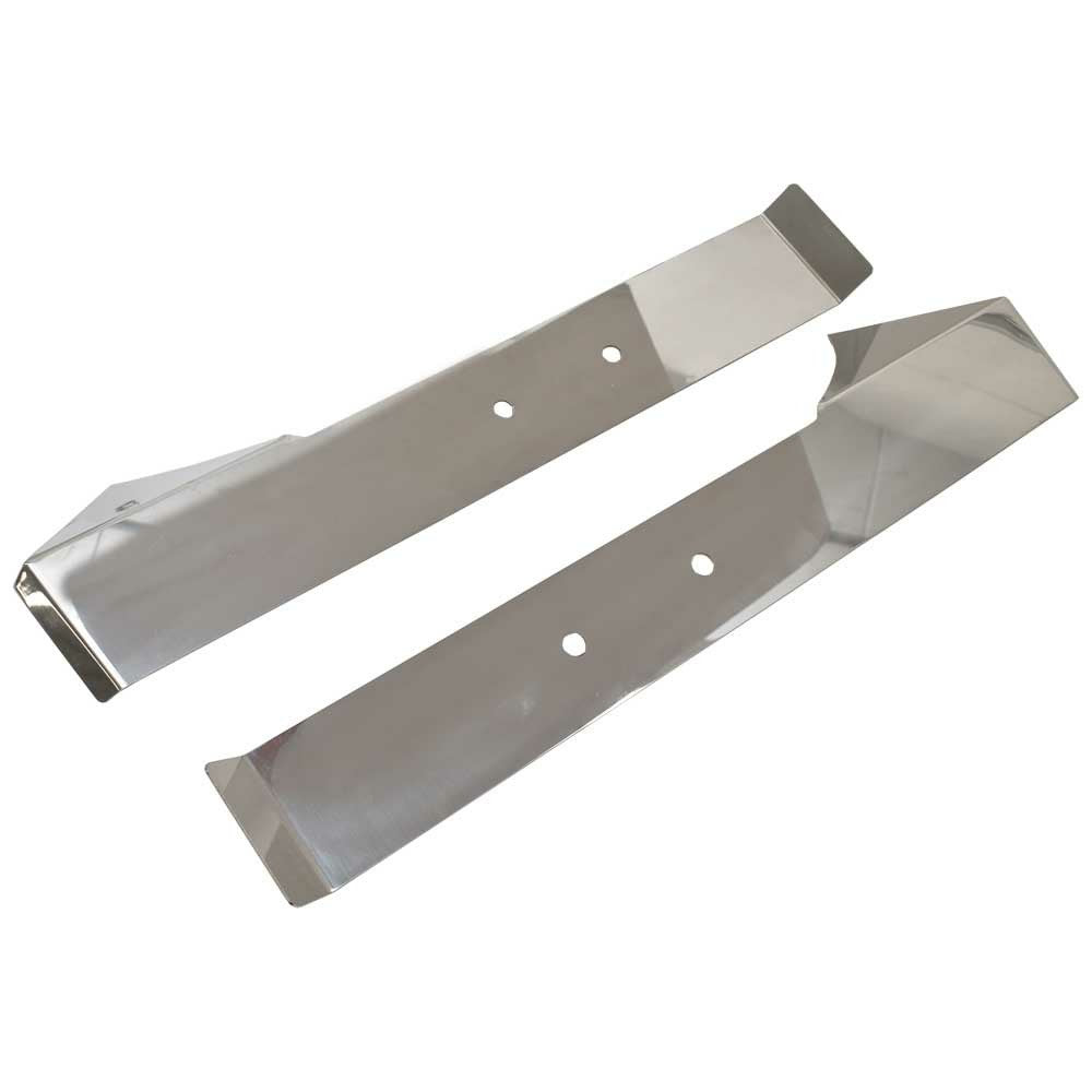 Cobalt Boat Transition Caps | A36 Swim Platform Stainless (Set of 2)Op