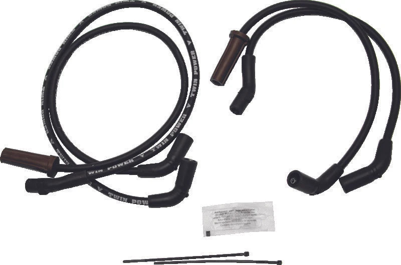 Twin Power 17-up M8 Touring Models Black Ignition Wire Set