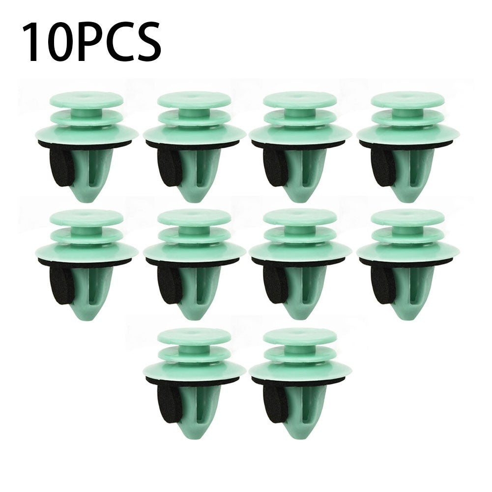 Fastener Clip Interior Trim Green Nylon