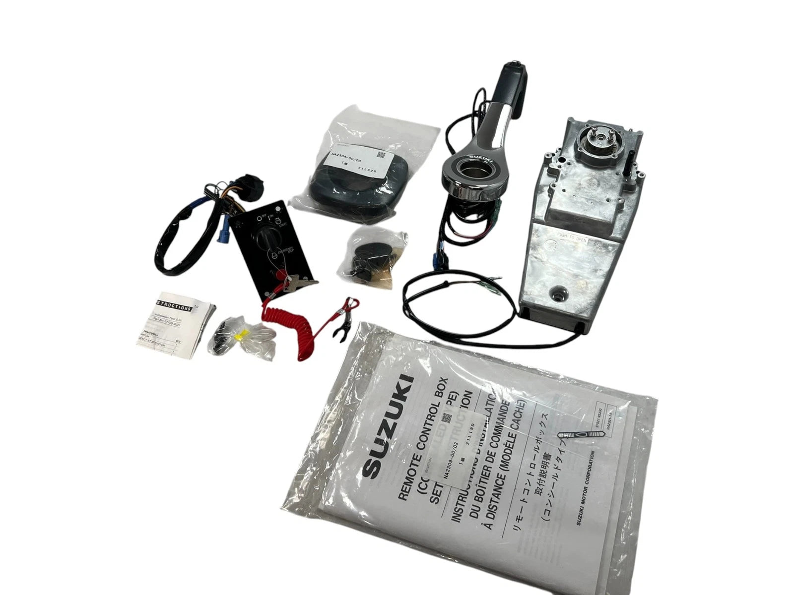 Suzuki 67000-93jn0, Flush / Side Mount Control Kit, | Hook & Hull Co