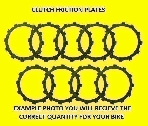 Clutch Friction Plate Set For Yamaha Xj 900 S Diversion (4km7) 1998