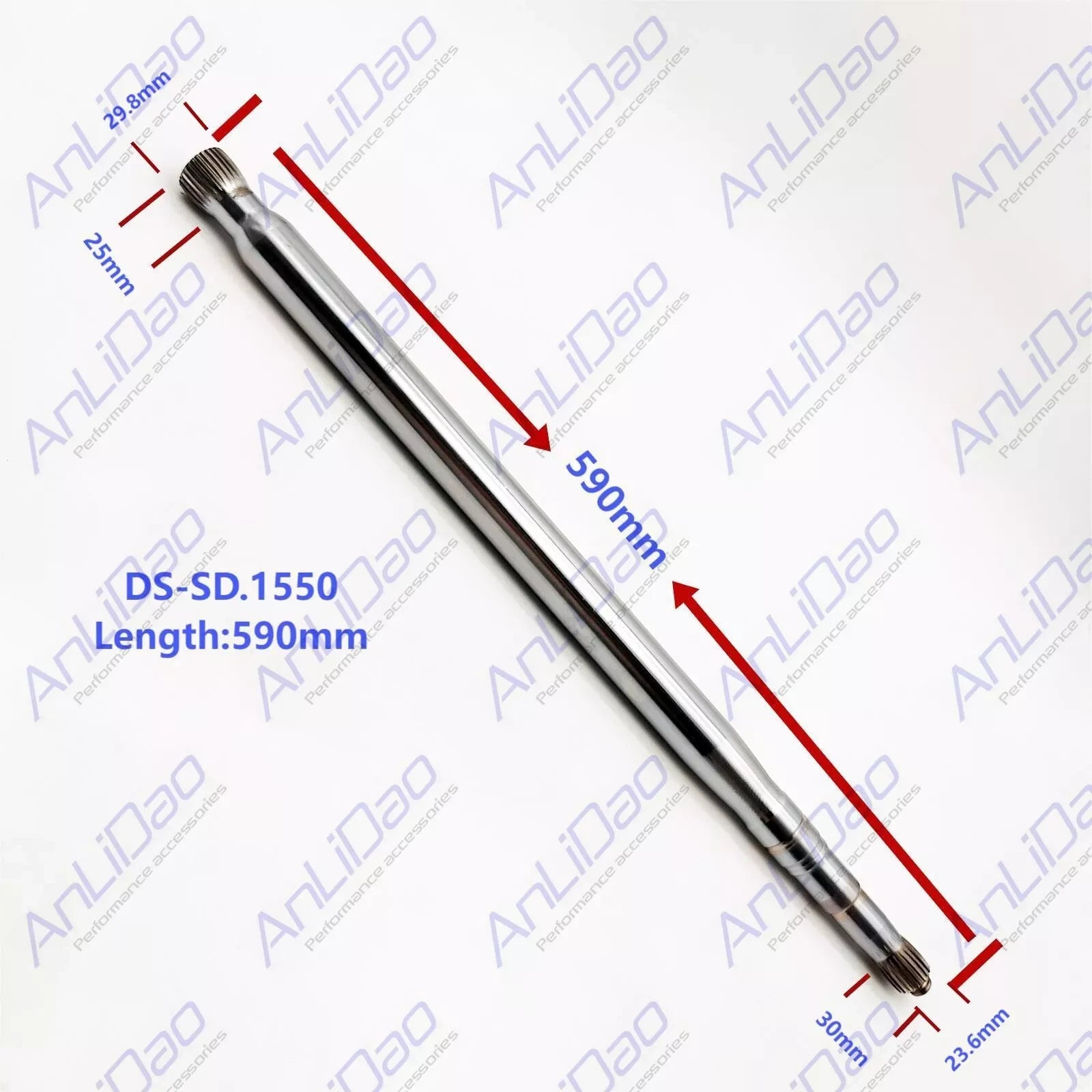 Fit Fit Sea Doo Gtr Gtx Rxp Rxt Drive Shaft 23-1/4 Length 590mm