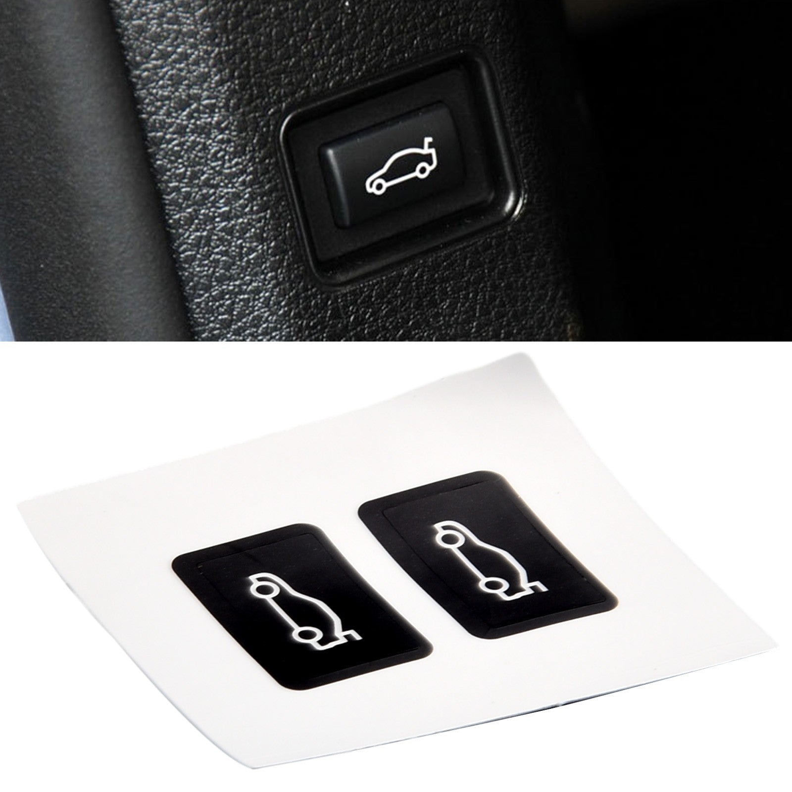 Push Button Tailgate Cover Sticker for BMW by BMW
