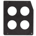 Ranger Boat Rod Organizer Face Plate 204753 Starboard Black by Ranger
