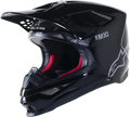 Alpinestars Supertech M10 Offroad Helmet Black/carbon X-small 2024