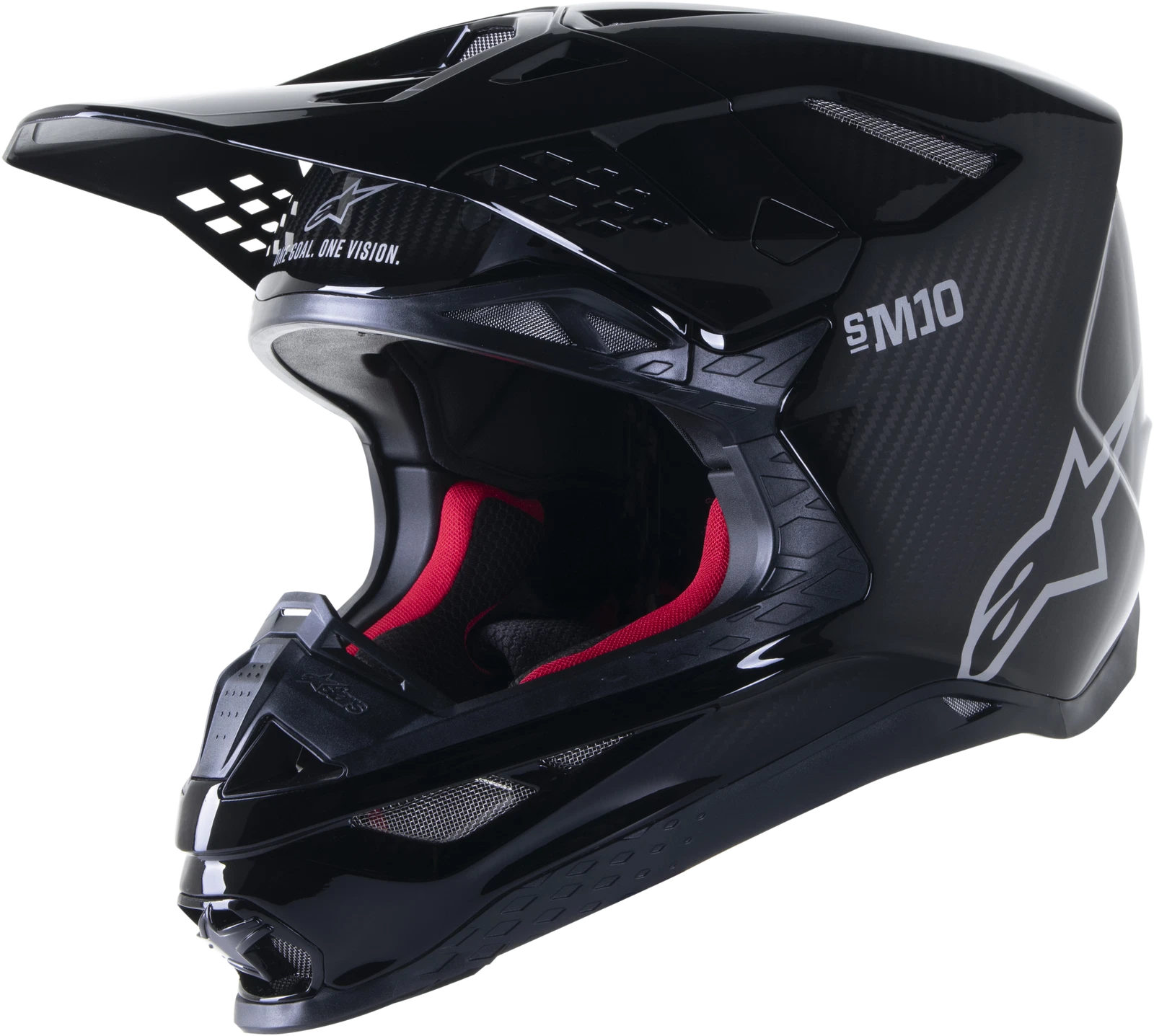 Alpinestars Supertech M10 Offroad Helmet Black/carbon X-small 2024