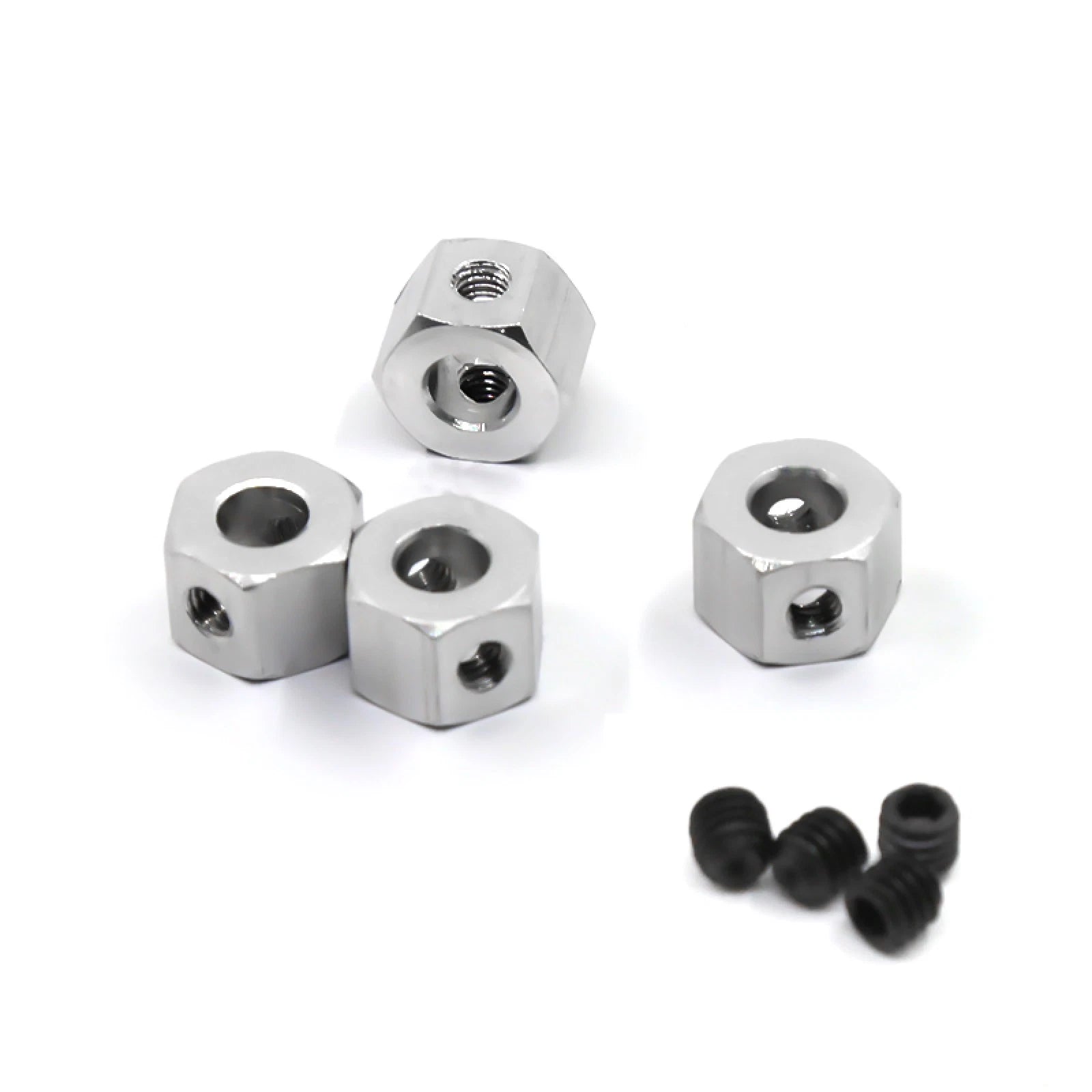 Metal 5mm Wheel To 12mm Combiner Wheel Hub Hex Adapter For Wpl D12