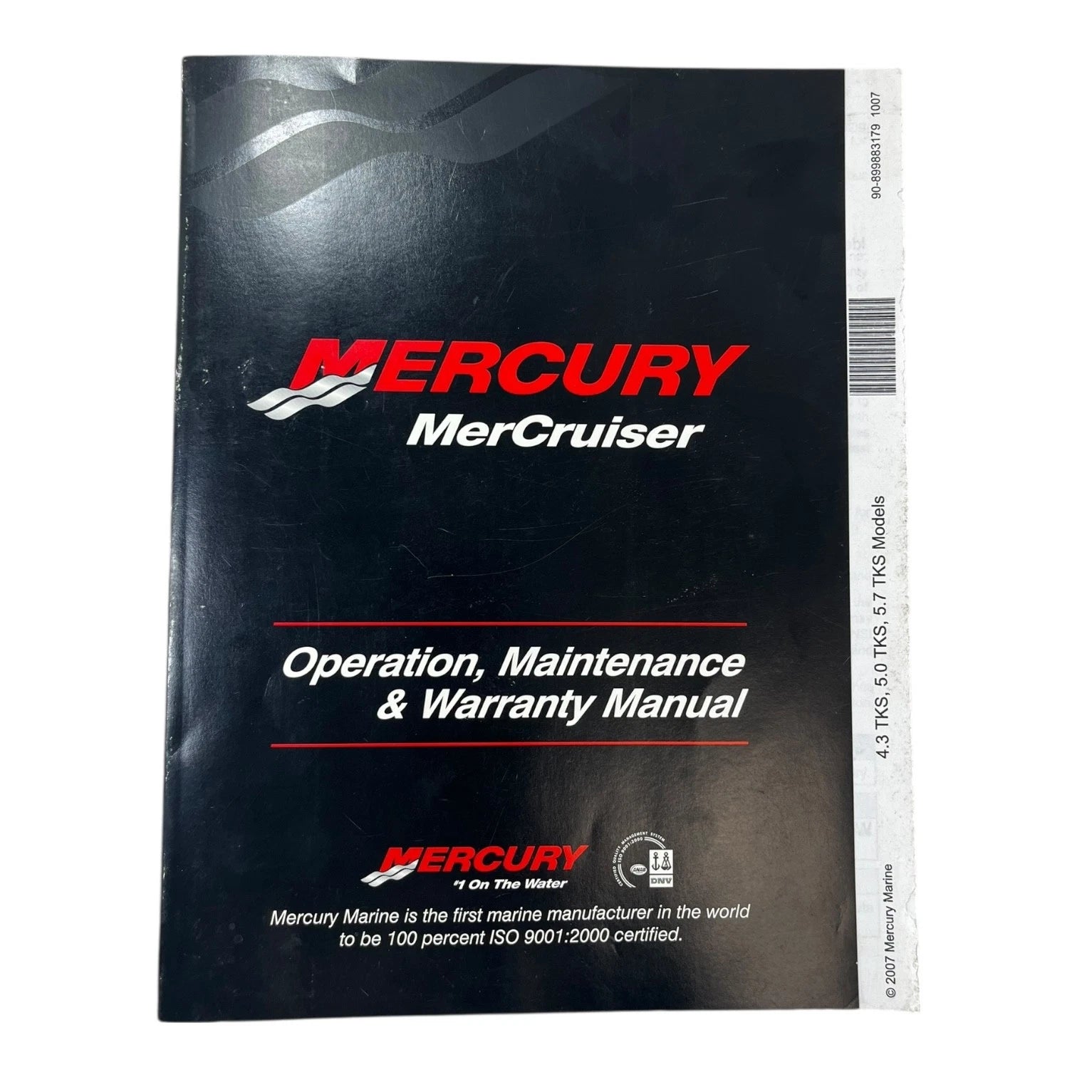 Mercury Mercruiser 90-899883179 1007, Operation, Maintenance &Amp;