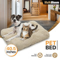 Plush Pet Dog Cat Bed Rectangle Sleeping Bed Ultra Soft