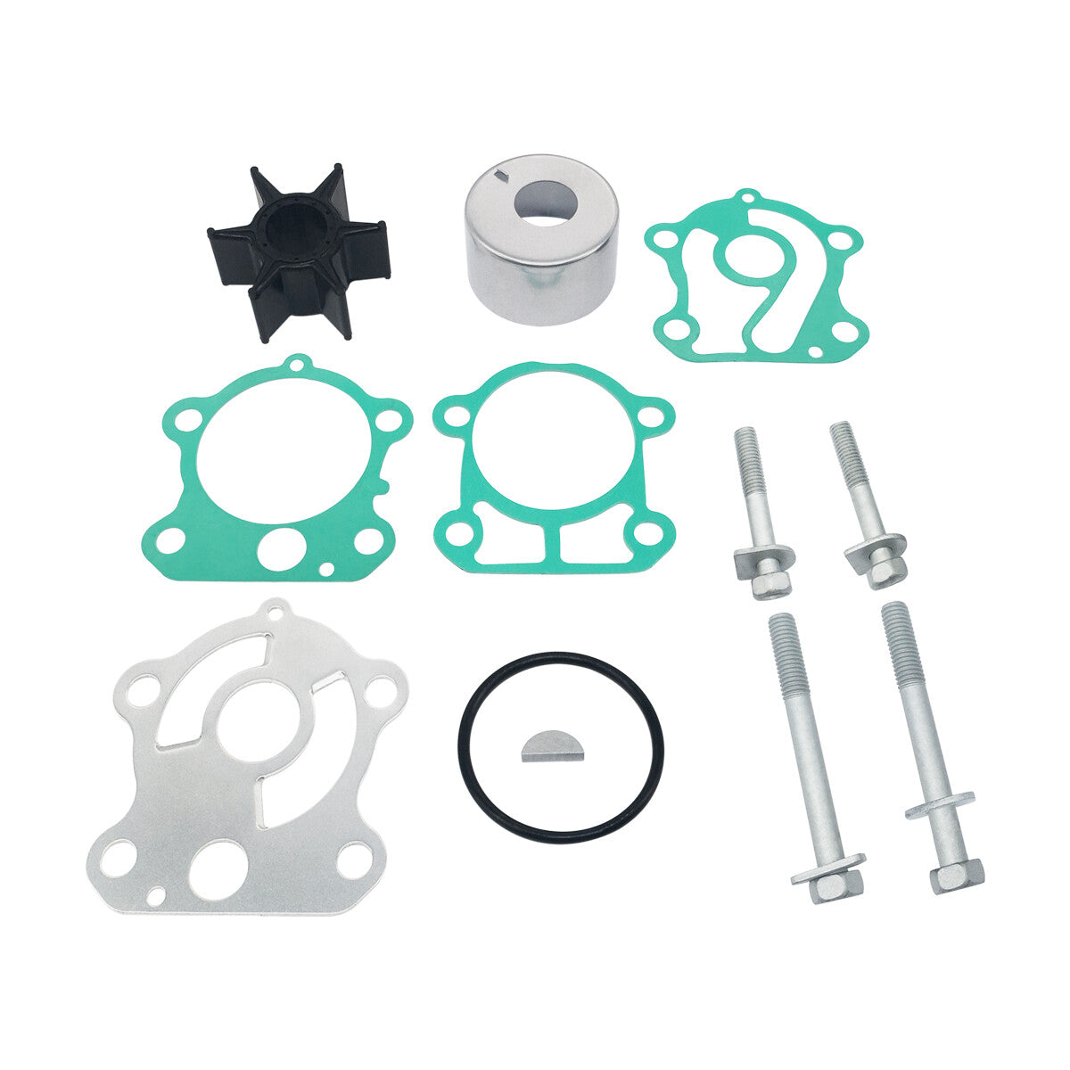 Yamaha Water Pump Impeller Kit (2 Strokes) 60-90hp Outboards 692-W0078-02-00Open