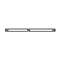 Tie Rod Tube Fits 20c 235 245 30b 30d 40b 4500 674395m1 674395m1-a