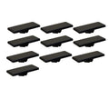 Carver Boat Hinge Cap Covers 7197203 | 1 1/4 Inch Black (Set Of 10)Ope