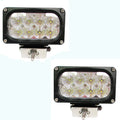 (2)- Led Work Lamp Flood Lights, 10 - 30 Volts, 40 Watts W/ Bracket