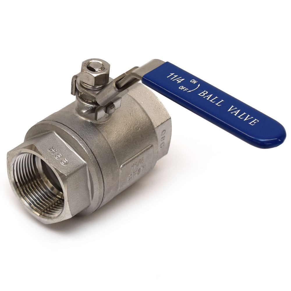 Monterey Boat Ball Valve 85142425 1 1/4 Inch Stainless by Monterey