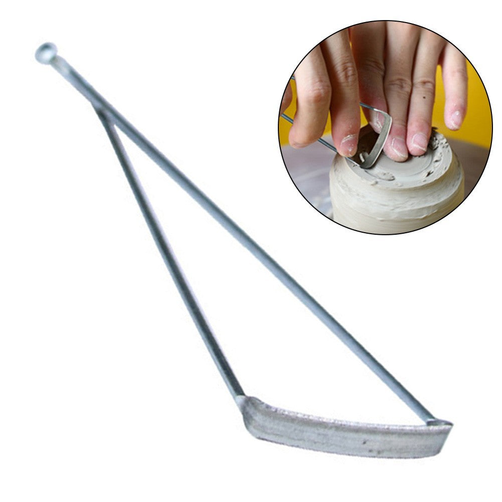 Flat Fork Shaped Clay Tool