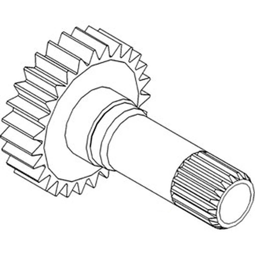71230c2 Ipto Shaft And Gear Fits International 454 464 484 574 584 ++